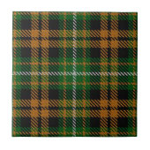 Clan Ramsay Scottish Expressions Oranje Tartan Tegeltje (Voorkant)
