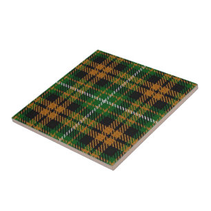 Clan Ramsay Scottish Expressions Oranje Tartan Tegeltje