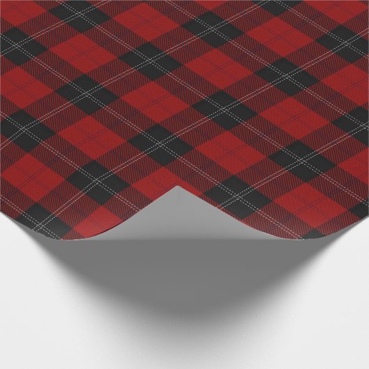 Clan Ramsay Scottish Tartan Cadeaupapier (Hoek)