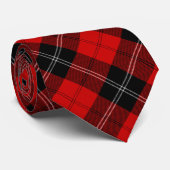 Clan Ramsay Tartan Stropdas (Opgerold)