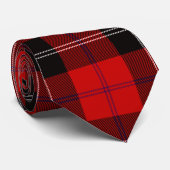 Clan Ramsay Tartan Stropdas (Opgerold)