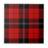 Clan Ramsay Tartan Tegeltje (Voorkant)