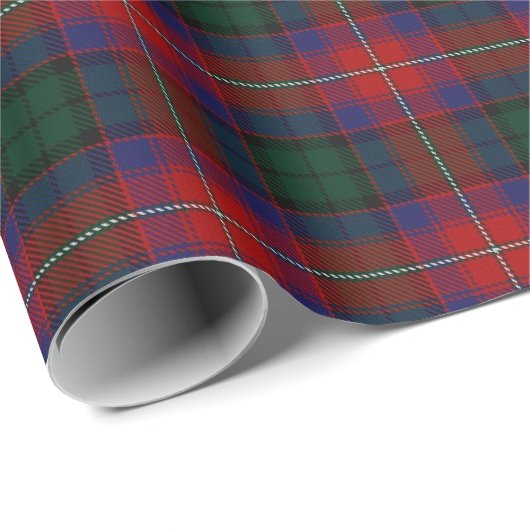 Clan Rattray Rood Groen Schots Tartan Cadeaupapier (Rol Hoek)