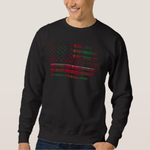 Clan Rattray Schotse tartan US vlag kilt Schotland Trui