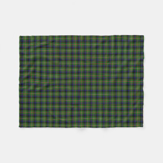 Clan Reid Tartan Fleece Deken (Voorkant (Horizontaal))