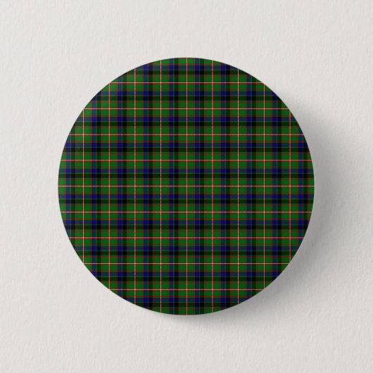 Clan Reid Tartan Ronde Button 5,7 Cm (Voorkant)