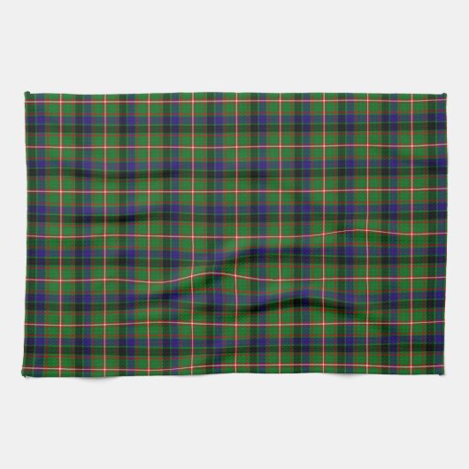 Clan Reid Tartan Theedoek (Horizontaal)