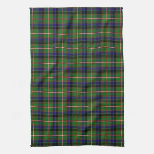 Clan Reid Tartan Theedoek (Verticaal)