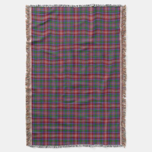 Clan Ritchie Tartan Deken (Voorkant Verticaal)
