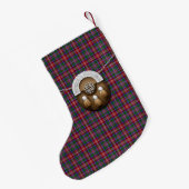 Clan Ritchie Tartan Kleine Kerstsok (Achterkant (Hangend))