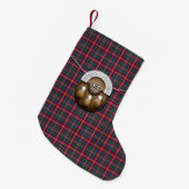 Clan Ritchie Tartan Kleine Kerstsok (Voorkant (Hangend))