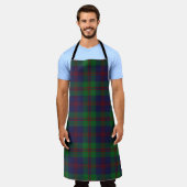 Clan Robertson - Clan Donnachaidh Tartan Kitchen Schort (Gedragen)