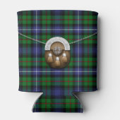 Clan Robertson Jacht op Tartan en Sporran Blikjeskoeler (Achterkant)