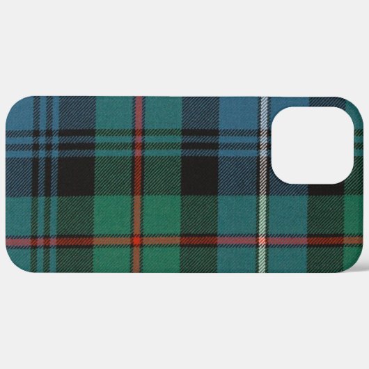 Clan Robertson Modern Tartan Apple Phone Case (Achterkant (horizontaal))