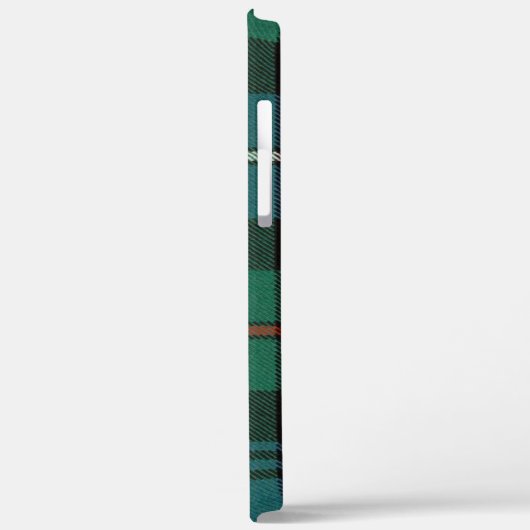 Clan Robertson Modern Tartan Apple Phone Case (Achterkant / Links)