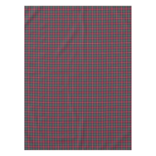 Clan Robertson Rood, Groen en Blauw Schots Tartan Tafelkleed (Voorkant)