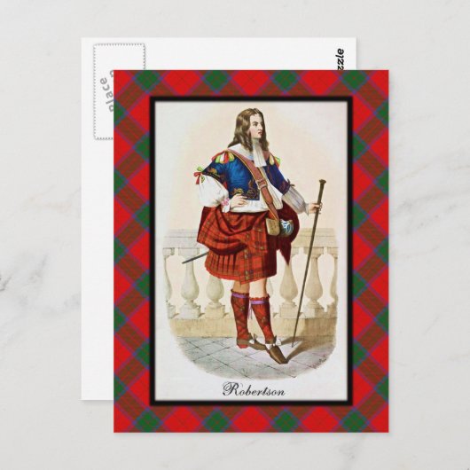 Clan Robertson Scottish Dreams Briefkaart (Voorkant / Achterkant)