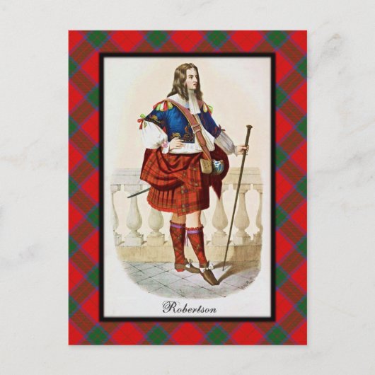 Clan Robertson Scottish Dreams Briefkaart (Voorkant)