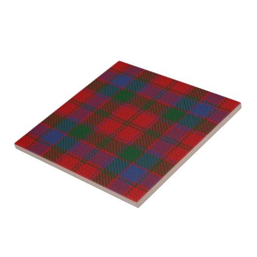 Clan Robertson Scottish Expressions Tartan Tegeltje (Zijkant)