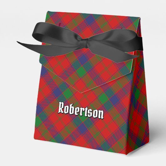 Clan Robertson Tartan Bedankdoosjes (Voorkant Zijde)