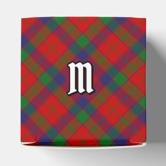 Clan Robertson Tartan Bedankdoosjes (Bovenkant)