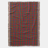 Clan Robertson Tartan Deken (Voorkant Verticaal)