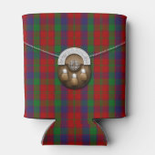 Clan Robertson Tartan en Sporran Blikjeskoeler (Achterkant)