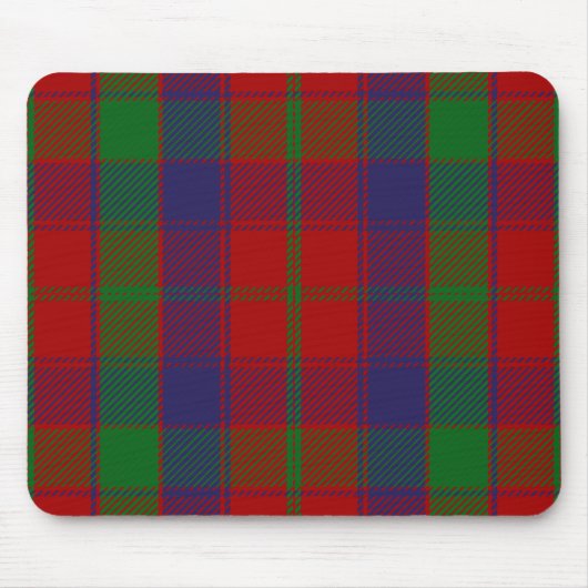 Clan Robertson Tartan Muismat (Voorkant)