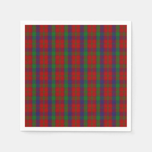 Clan Robertson Tartan Servet (Voorkant)