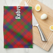 Clan Robertson Tartan Theedoek (Quarter Fold)