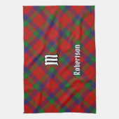 Clan Robertson Tartan Theedoek (Verticaal)