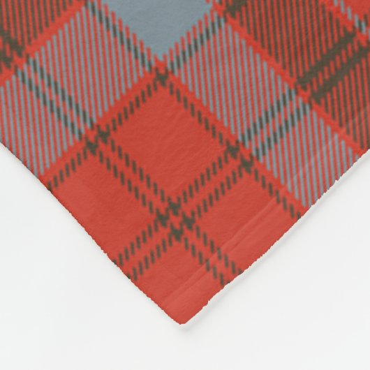 Clan Robertson Weathered Tartan Pset Fleece Deken (Hoek)