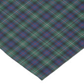 Clan Roos Donkergroen en Blauw Schots Tartan Tafelkleed (Gekanteld)