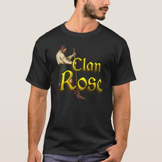 Clan Roos Highland Games T-shirt (Voorkant)