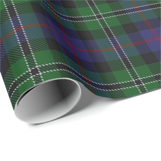 Clan Roos Hunting Scottish Tartan Cadeaupapier (Rol Hoek)