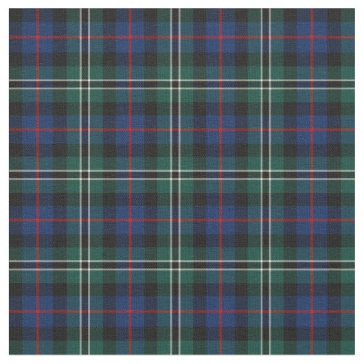 Clan Roos Hunting Tartan Stof (Close Up)