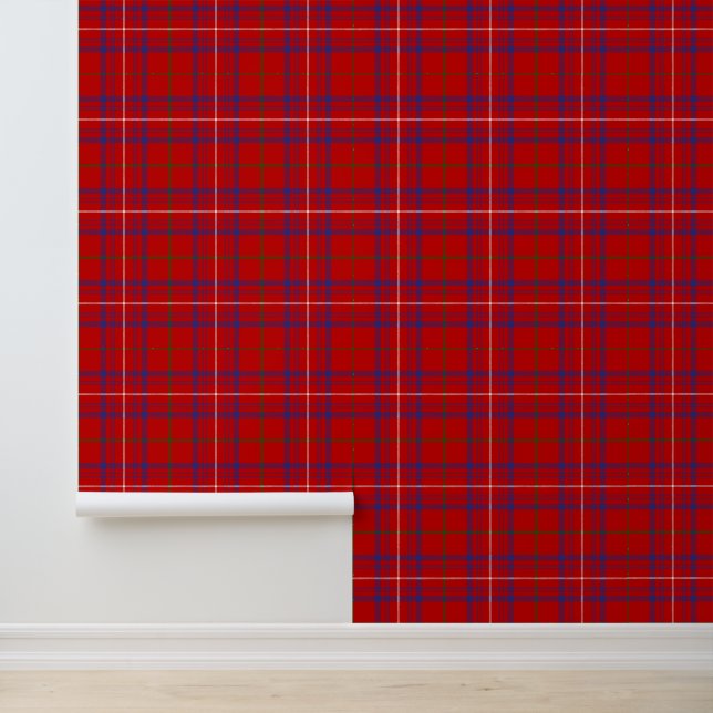 Clan Roos Tartan Behang (Applicatie)