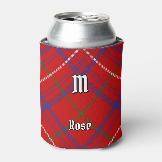 Clan Roos Tartan Blikjeskoeler (Blikje Voorkant)