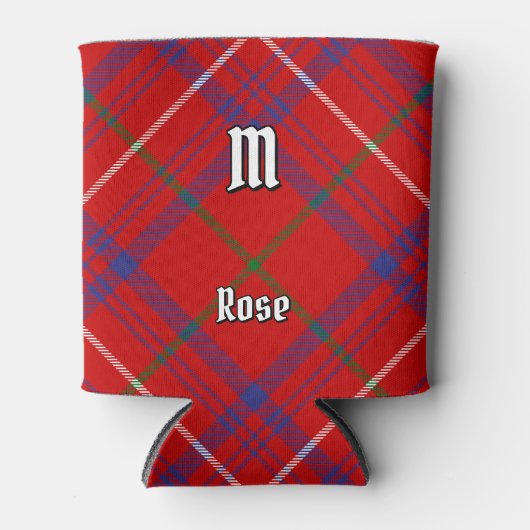 Clan Roos Tartan Blikjeskoeler (Voorkant)