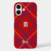Clan Roos Tartan Case-Mate iPhone Case (Achterkant)