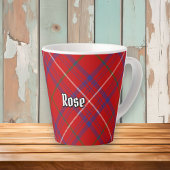Clan Roos Tartan Latte Mok