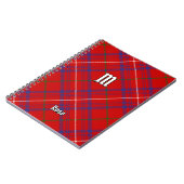 Clan Roos Tartan Notitieboek (Linkerzijde)