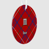 Clan Roos Tartan Ornament (voorkant)