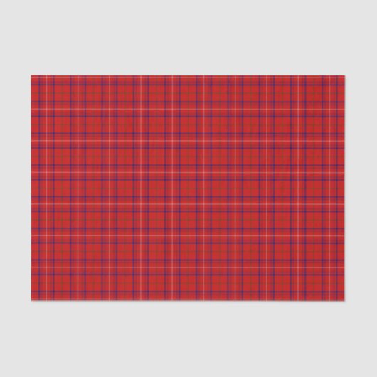 Clan Roos Tartan Pset Tissuepapier (Voorkant)