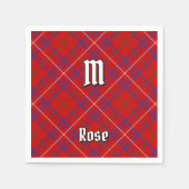 Clan Roos Tartan Servet (Voorkant)