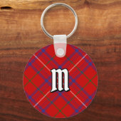Clan Roos Tartan Sleutelhanger (Voorkant)