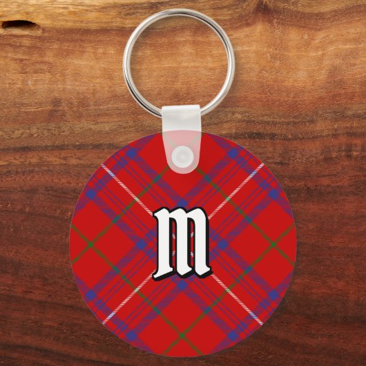Clan Roos Tartan Sleutelhanger (Voorkant)