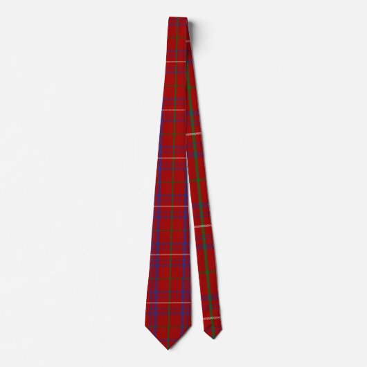 Clan Roos Tartan Stropdas (Voorkant)