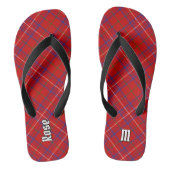 Clan Roos Tartan Teenslippers (Voetbed)