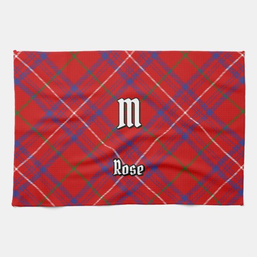 Clan Roos Tartan Theedoek (Horizontaal)